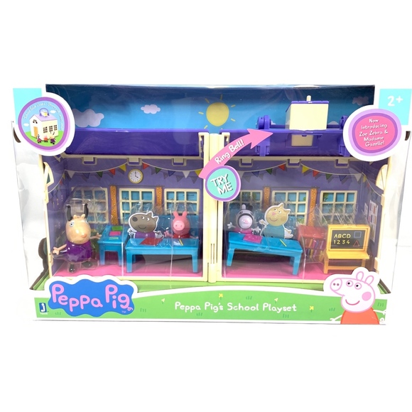 peppa pig school playset